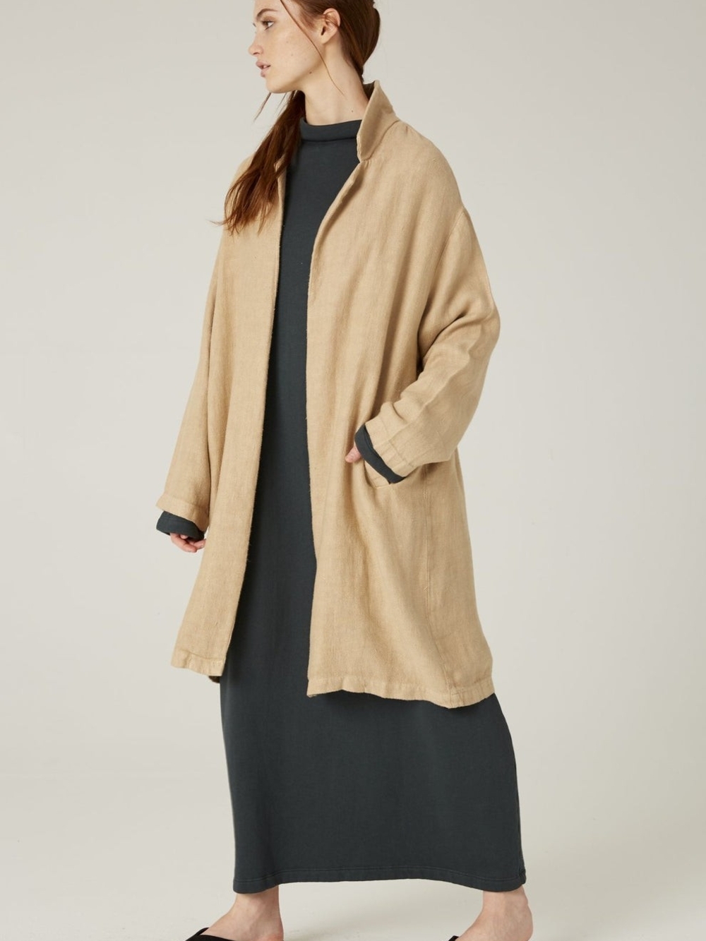 Filosofia Anna Spring Coat in Beige